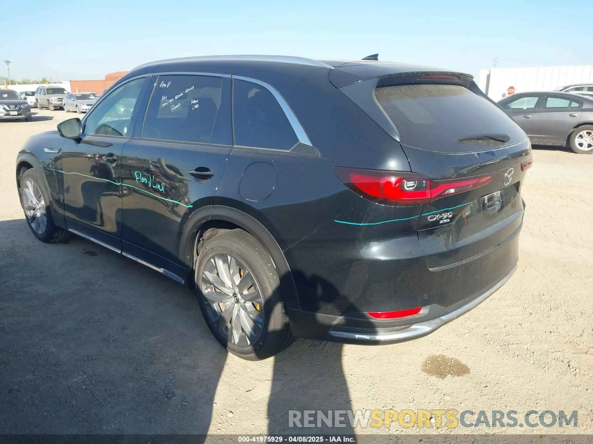 3 Photograph of a damaged car JM3KKEHD4S1218194 MAZDA CX-90 2025