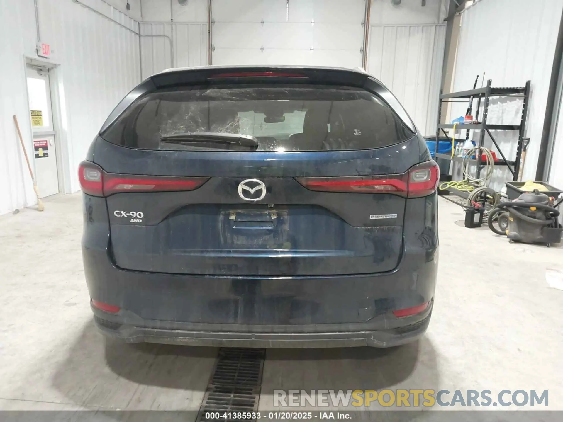 17 Photograph of a damaged car JM3KKBHA5R1181140 MAZDA CX-90 PHEV 2024