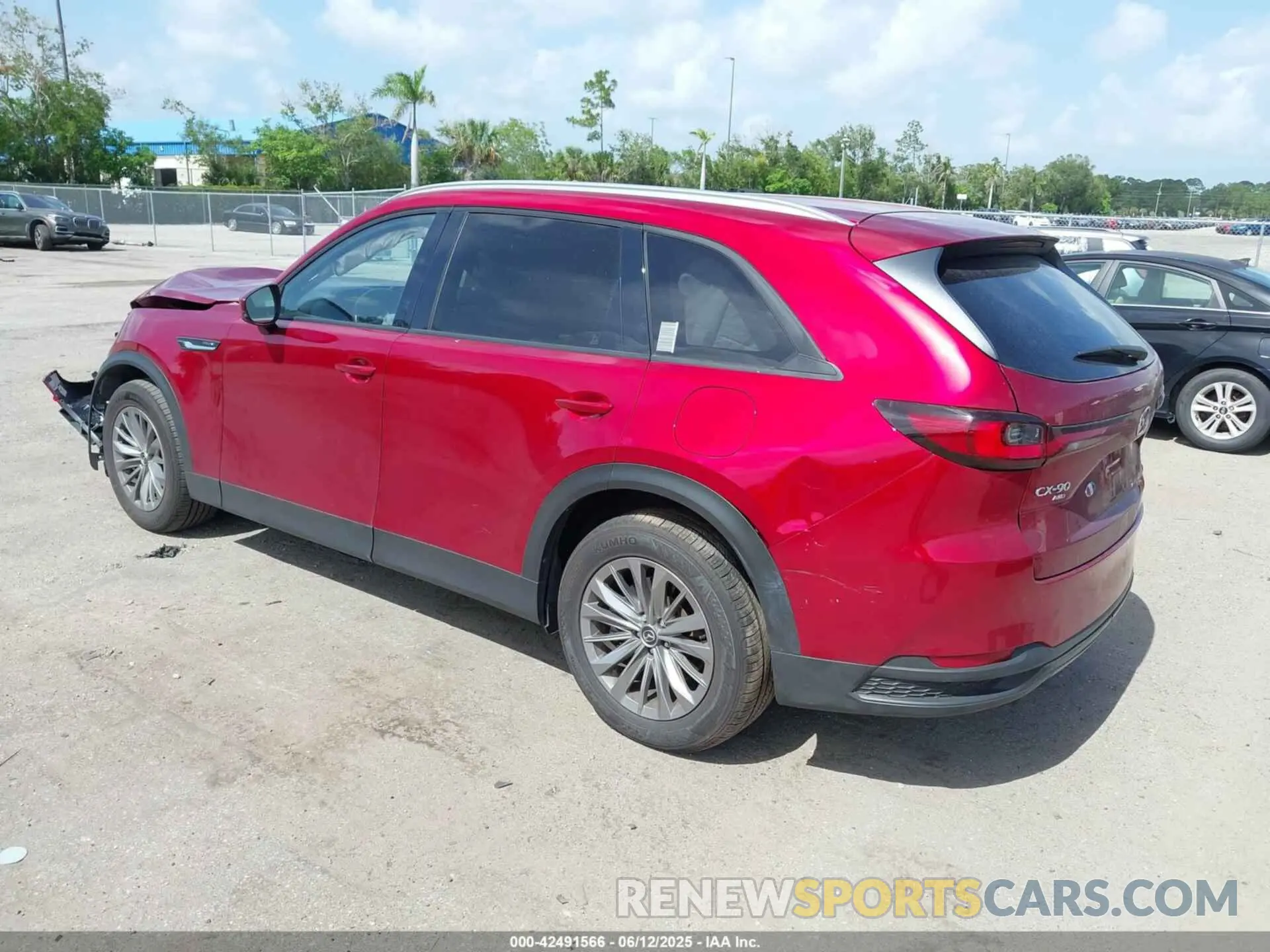 3 Photograph of a damaged car JM3KKBHA7R1131940 MAZDA CX-90 PHEV 2024