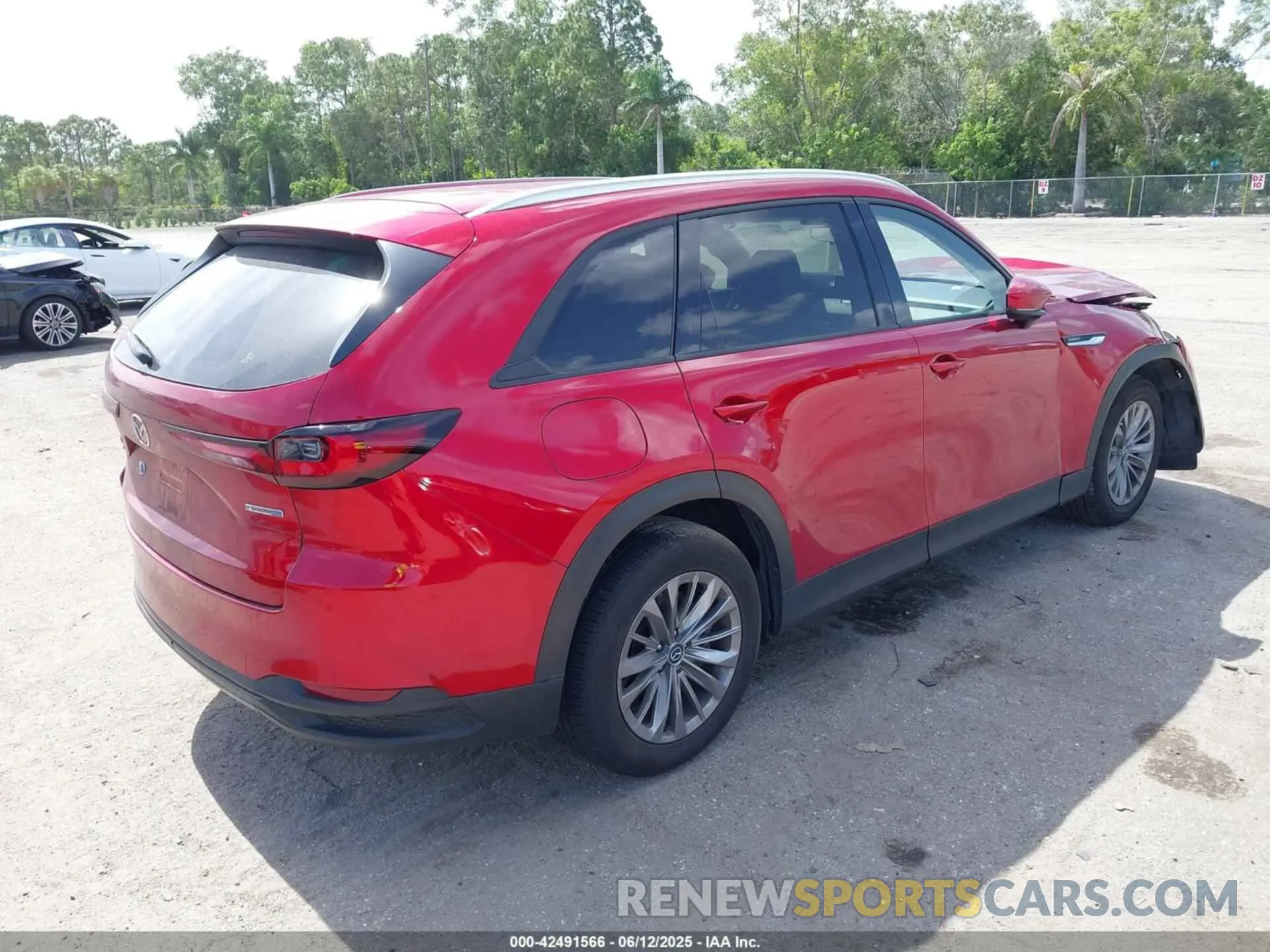 4 Photograph of a damaged car JM3KKBHA7R1131940 MAZDA CX-90 PHEV 2024