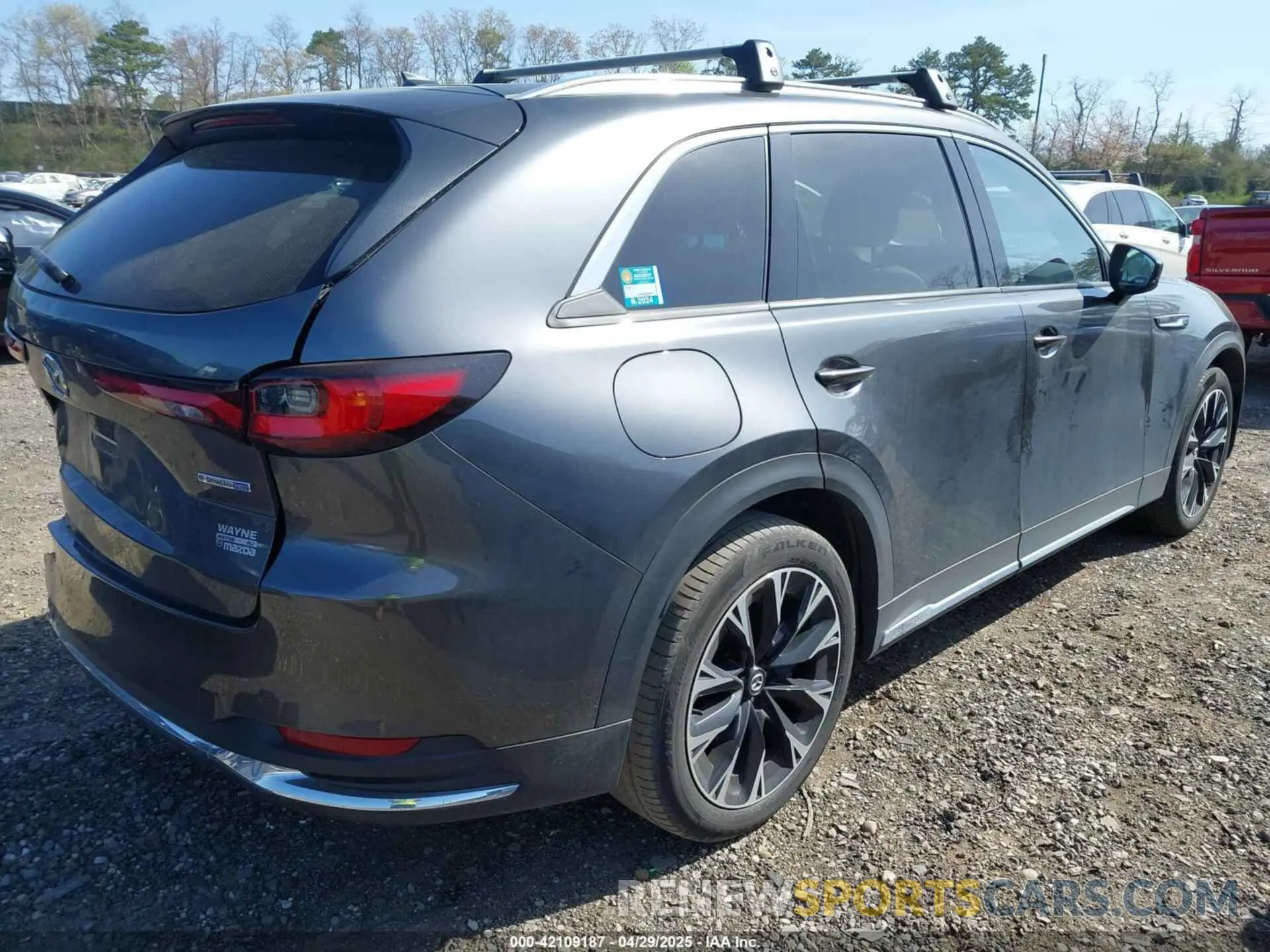 4 Photograph of a damaged car JM3KKDHA7R1135174 MAZDA CX-90 PHEV 2024