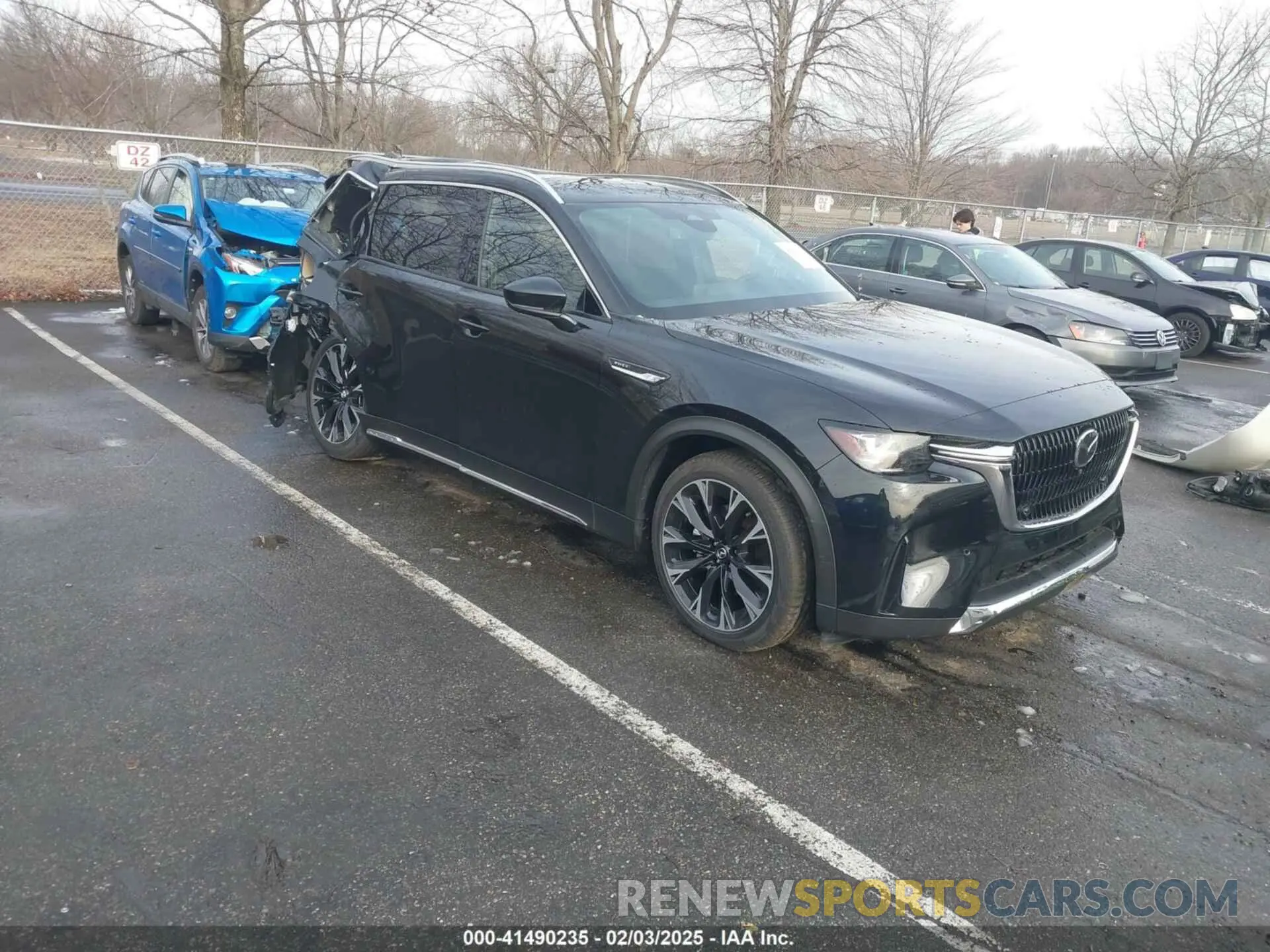 1 Photograph of a damaged car JM3KKEHA3R1152141 MAZDA CX-90 PHEV 2024