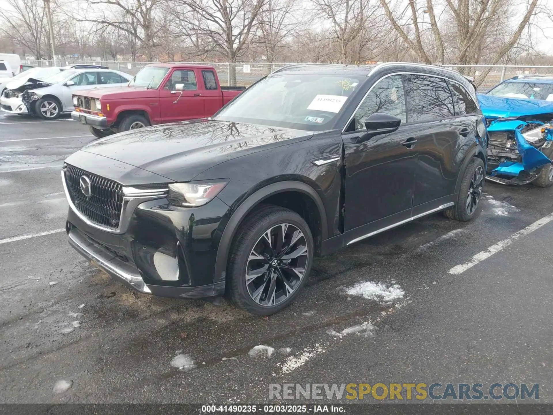 2 Photograph of a damaged car JM3KKEHA3R1152141 MAZDA CX-90 PHEV 2024