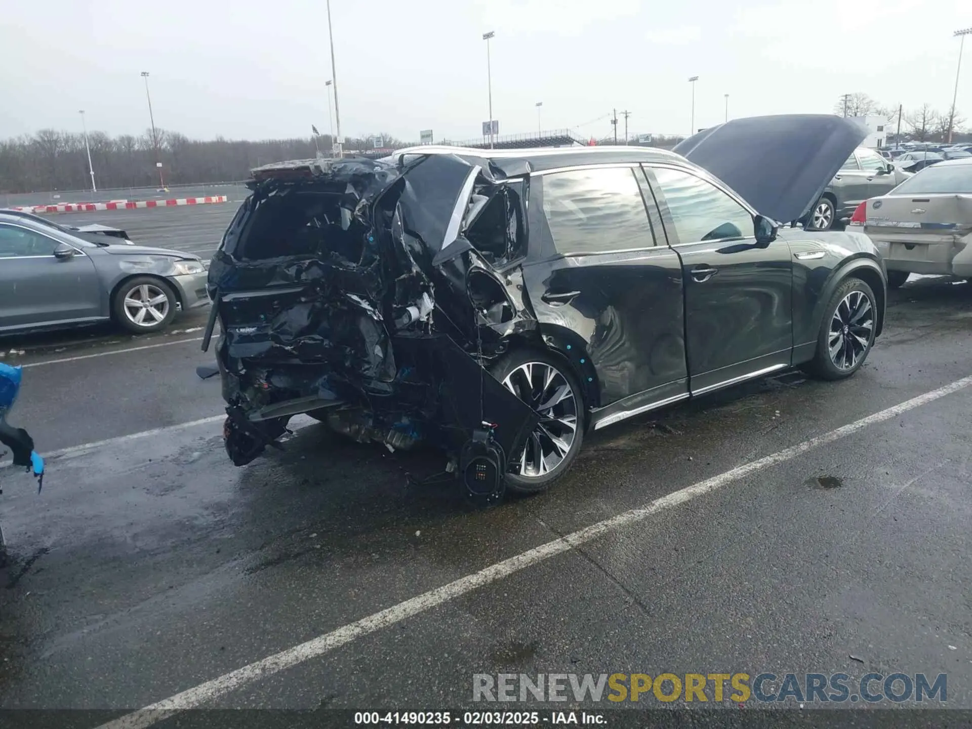 4 Photograph of a damaged car JM3KKEHA3R1152141 MAZDA CX-90 PHEV 2024