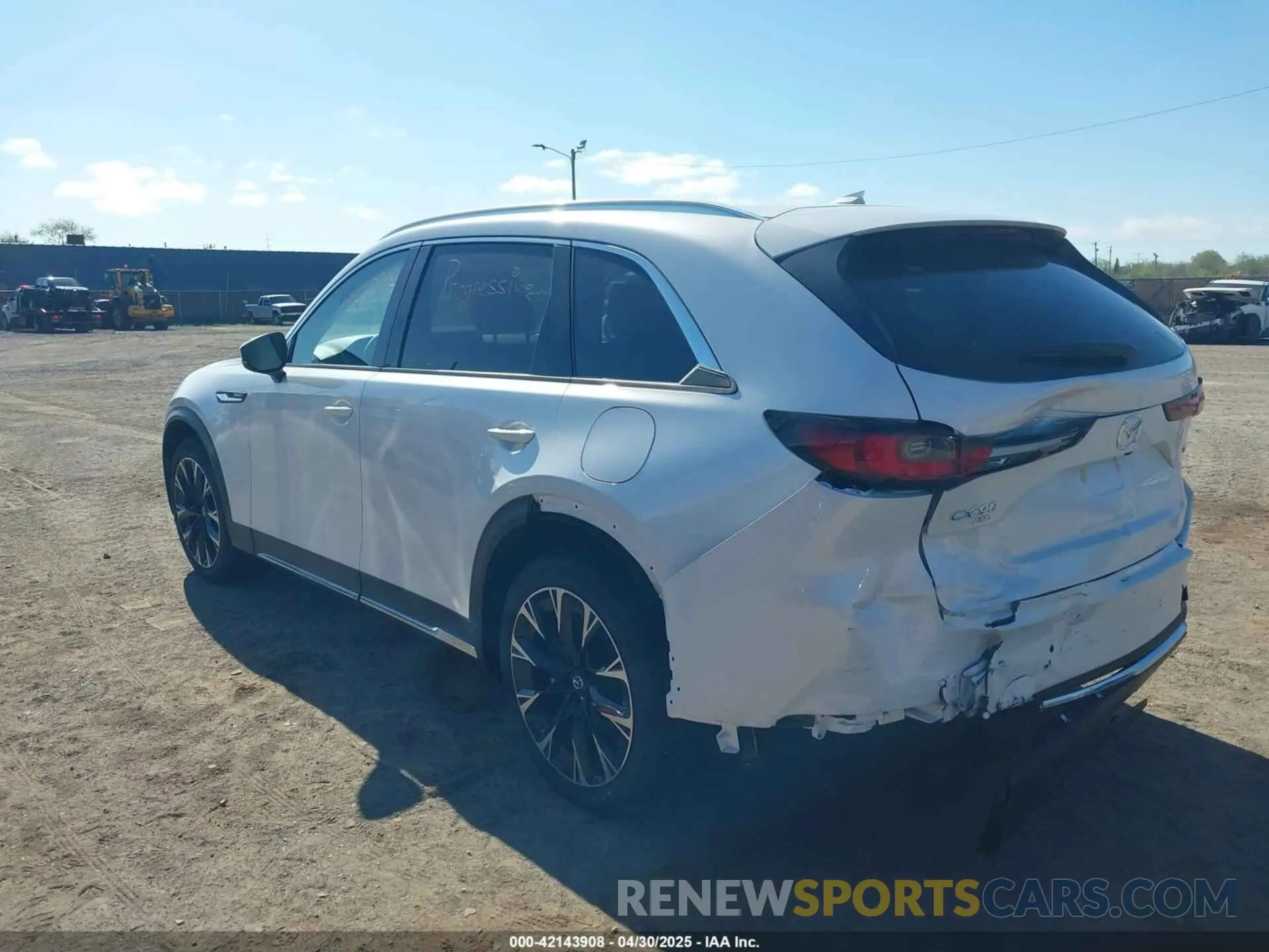 3 Photograph of a damaged car JM3KKEHA9R1152645 MAZDA CX-90 PHEV 2024