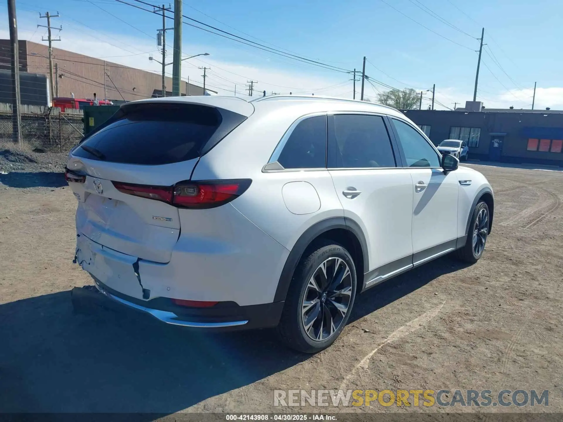 4 Photograph of a damaged car JM3KKEHA9R1152645 MAZDA CX-90 PHEV 2024