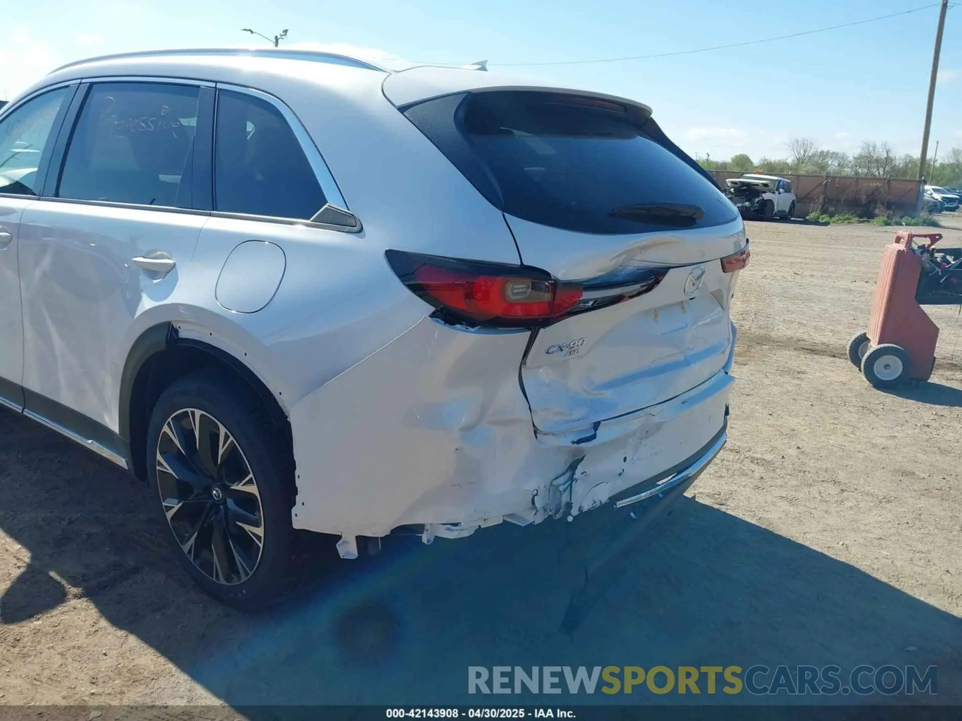 6 Photograph of a damaged car JM3KKEHA9R1152645 MAZDA CX-90 PHEV 2024