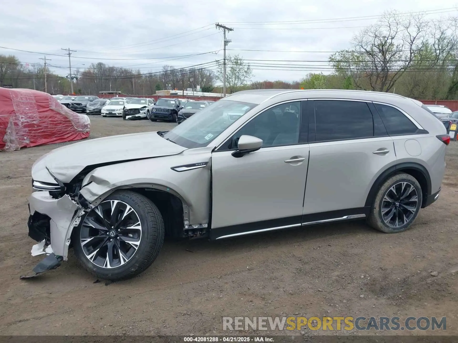 17 Photograph of a damaged car JM3KKEHAXR1103857 MAZDA CX-90 PHEV 2024