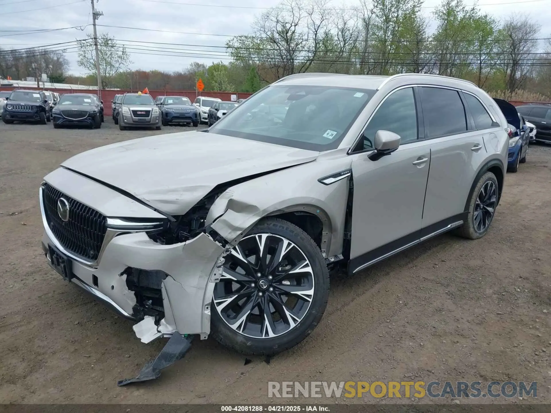 6 Photograph of a damaged car JM3KKEHAXR1103857 MAZDA CX-90 PHEV 2024