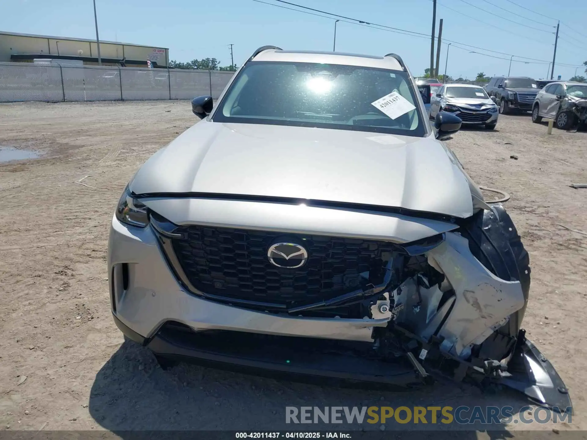 12 Photograph of a damaged car JM3KKCHA7S1225053 MAZDA CX-90 PHEV 2025
