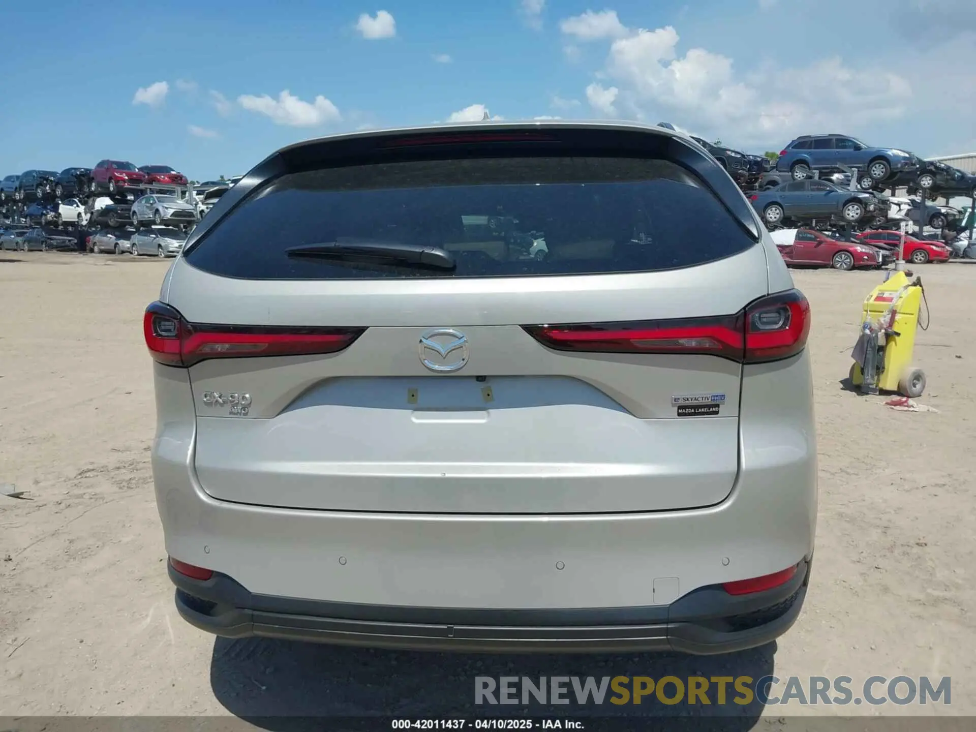 16 Photograph of a damaged car JM3KKCHA7S1225053 MAZDA CX-90 PHEV 2025