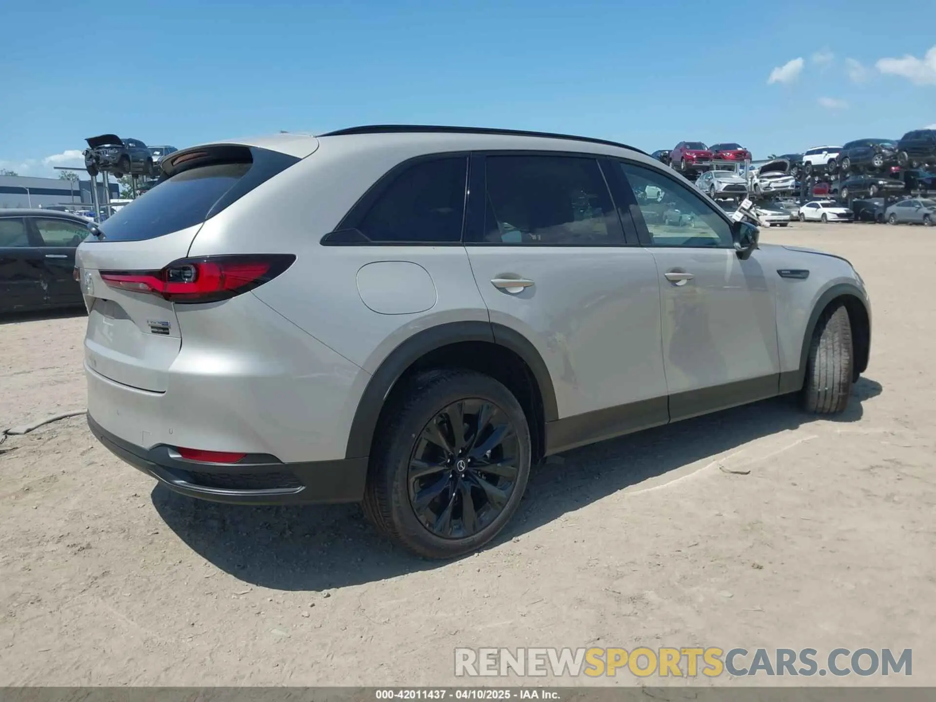 4 Photograph of a damaged car JM3KKCHA7S1225053 MAZDA CX-90 PHEV 2025