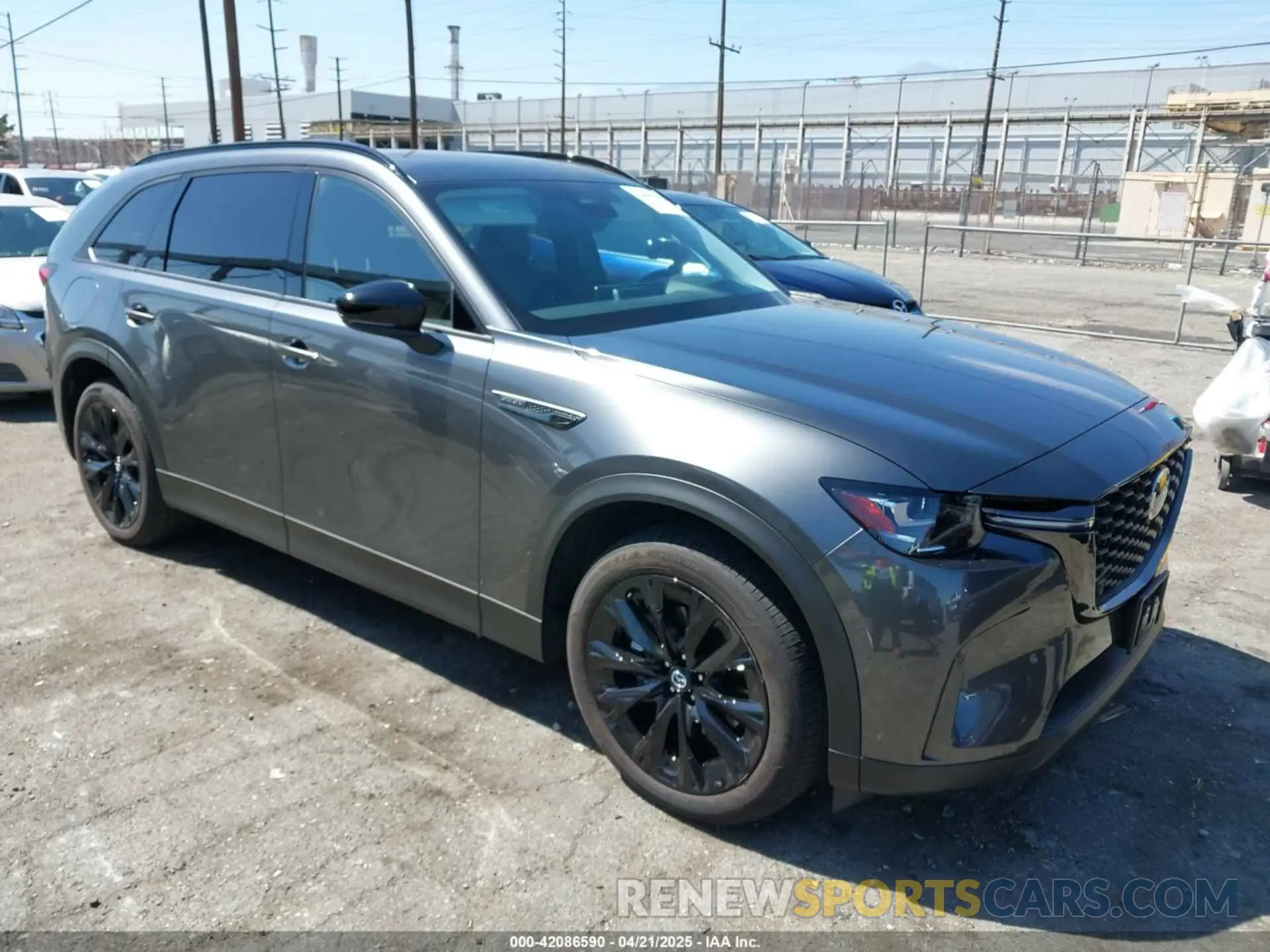 1 Photograph of a damaged car JM3KKCHAXS1206996 MAZDA CX-90 PHEV 2025