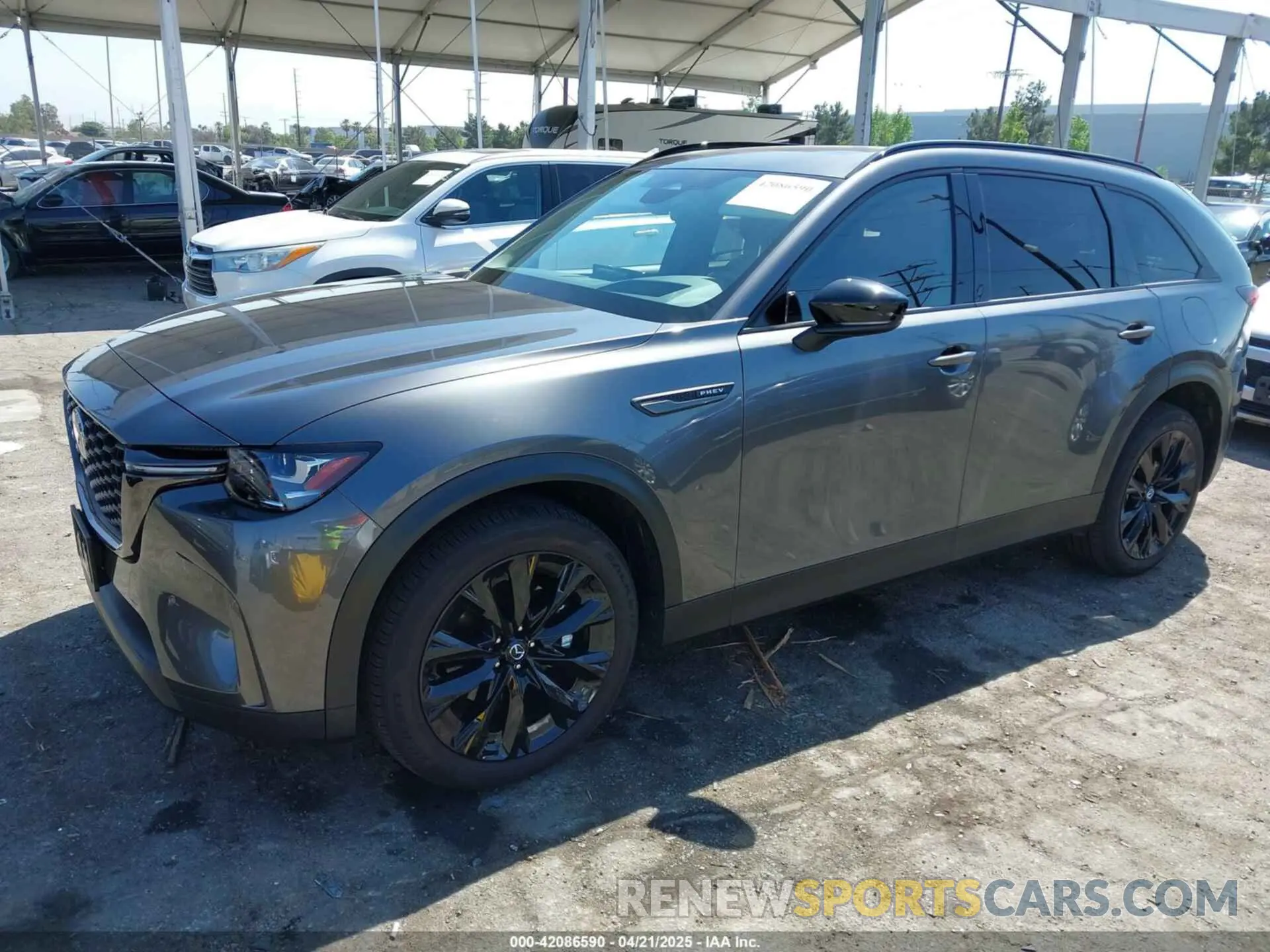 2 Photograph of a damaged car JM3KKCHAXS1206996 MAZDA CX-90 PHEV 2025