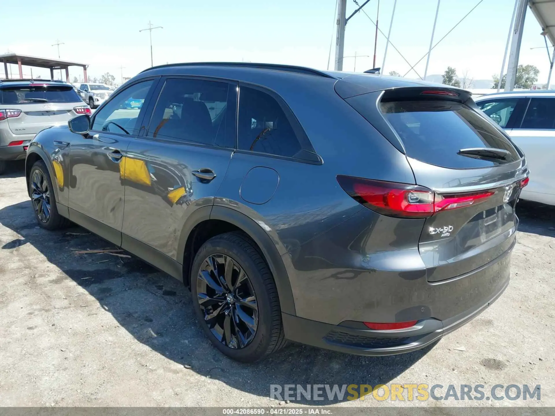 3 Photograph of a damaged car JM3KKCHAXS1206996 MAZDA CX-90 PHEV 2025