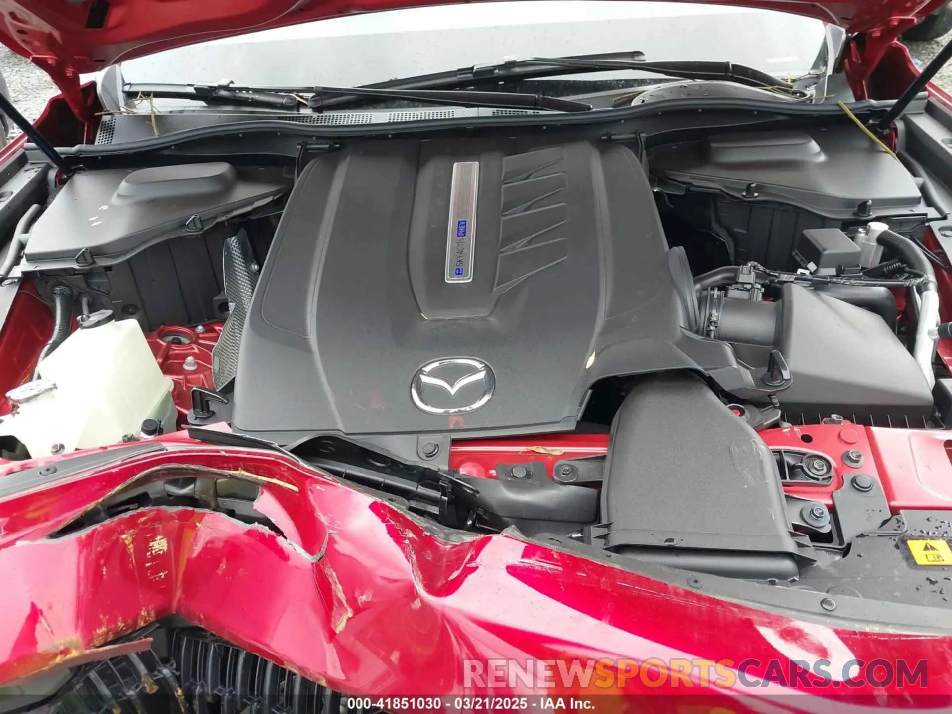 10 Photograph of a damaged car JM3KKEHA4S1198373 MAZDA CX-90 PHEV 2025