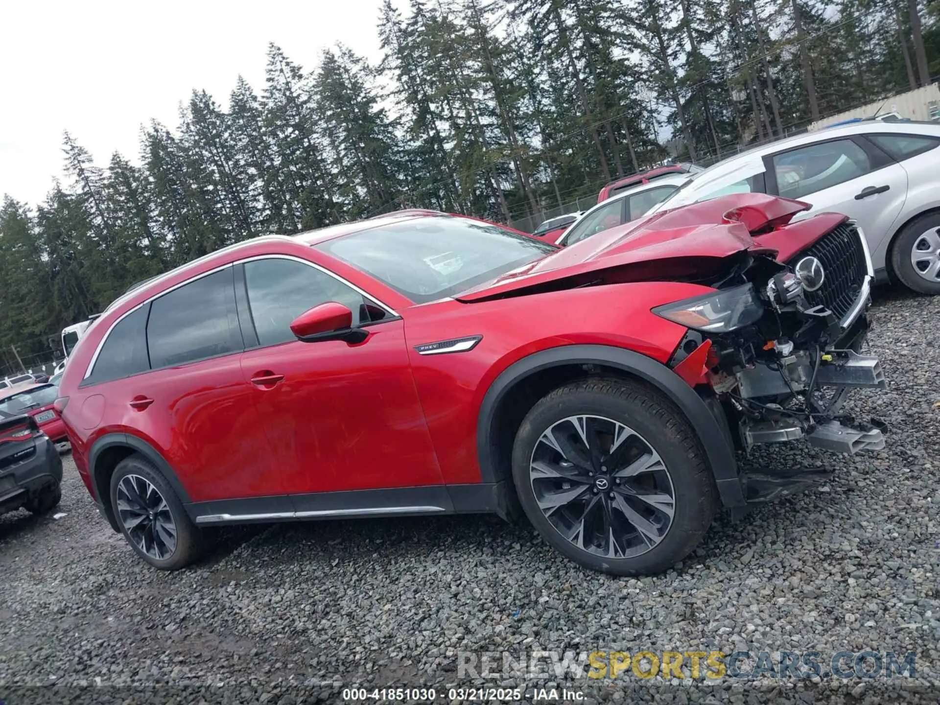 14 Photograph of a damaged car JM3KKEHA4S1198373 MAZDA CX-90 PHEV 2025