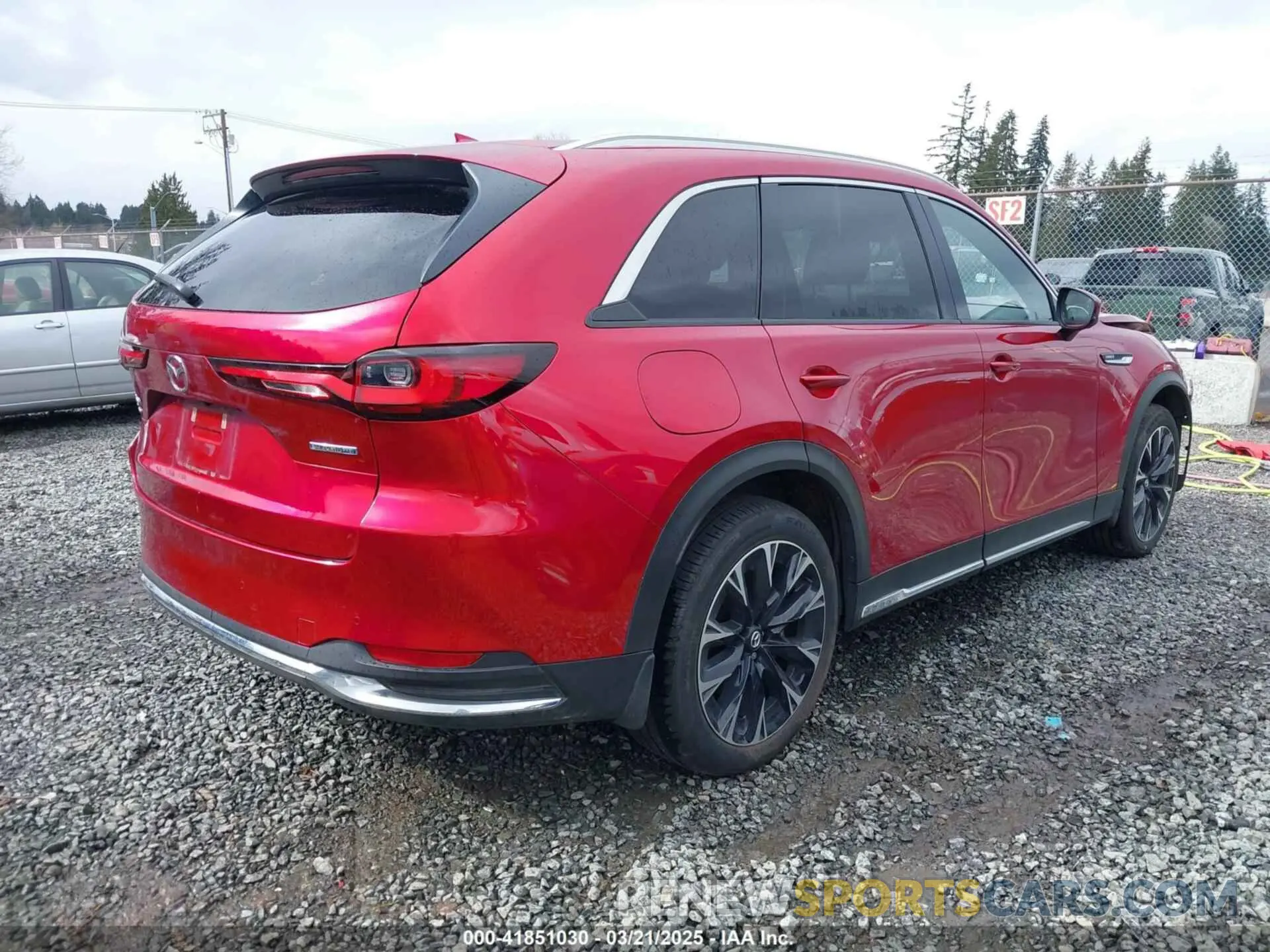 4 Photograph of a damaged car JM3KKEHA4S1198373 MAZDA CX-90 PHEV 2025