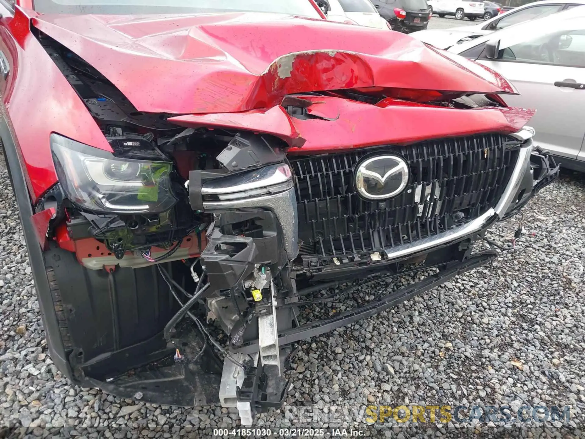 6 Photograph of a damaged car JM3KKEHA4S1198373 MAZDA CX-90 PHEV 2025