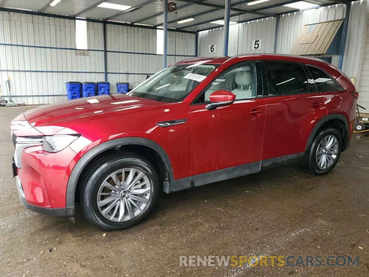 1 Photograph of a damaged car JM3KKBHA1R1160592 MAZDA CX-90 PREF 2024