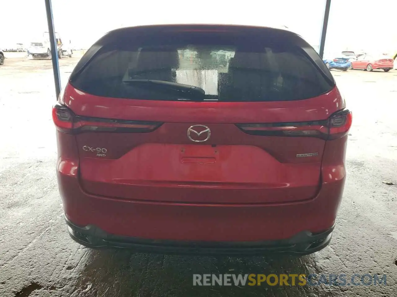 6 Photograph of a damaged car JM3KKBHA1R1160592 MAZDA CX-90 PREF 2024