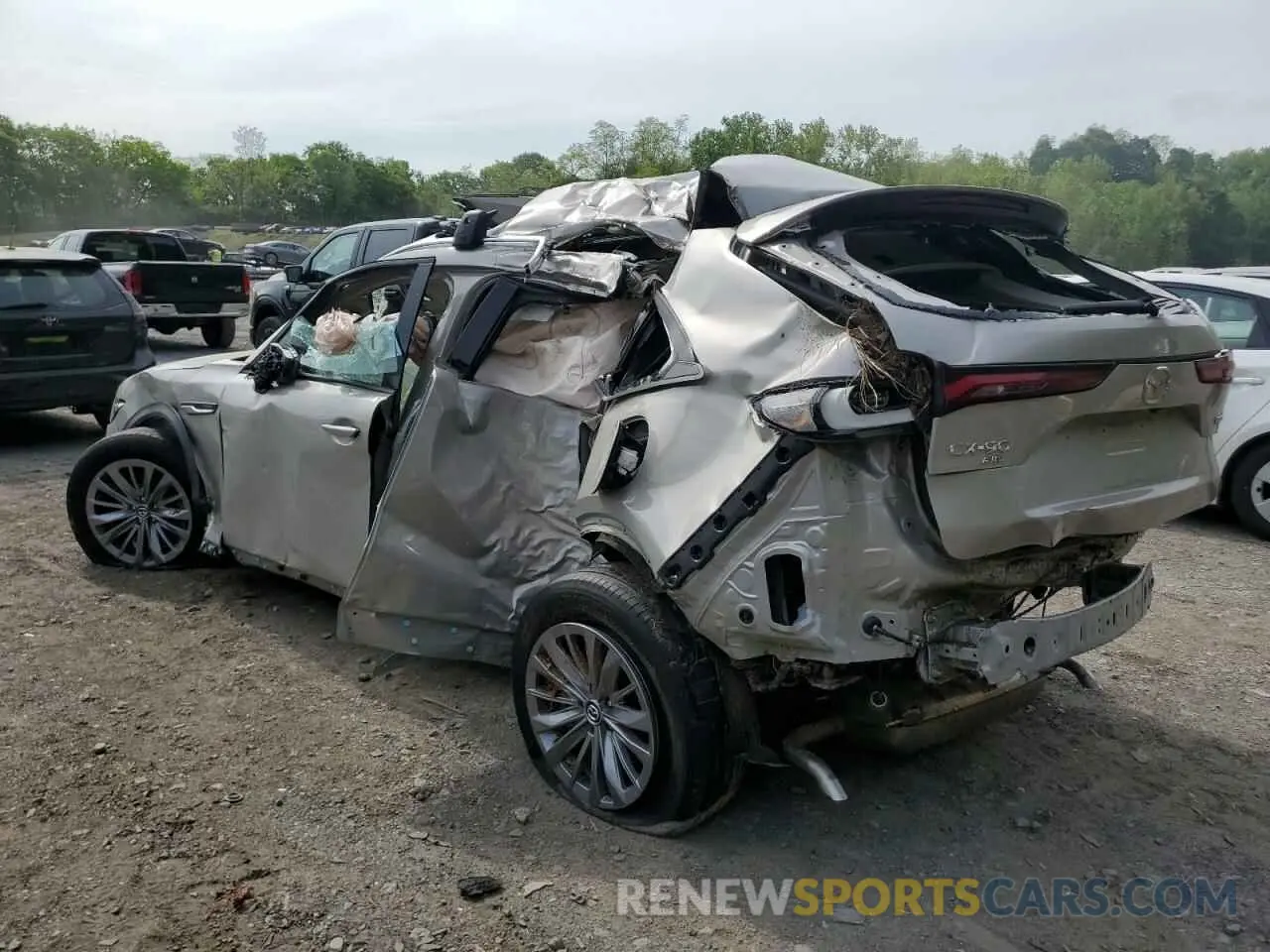2 Photograph of a damaged car JM3KKBHA3R1150954 MAZDA CX-90 PREF 2024