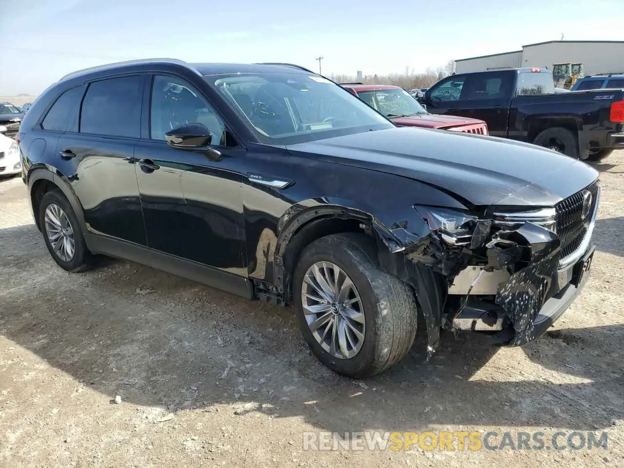 4 Photograph of a damaged car JM3KKBHA6R1120041 MAZDA CX-90 PREF 2024