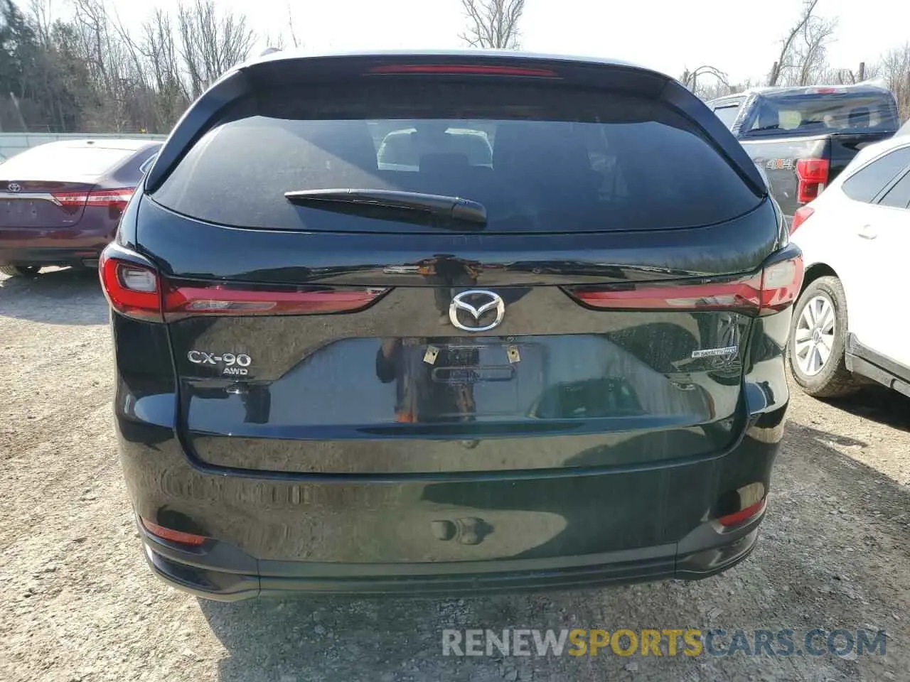 6 Photograph of a damaged car JM3KKBHA6R1120041 MAZDA CX-90 PREF 2024