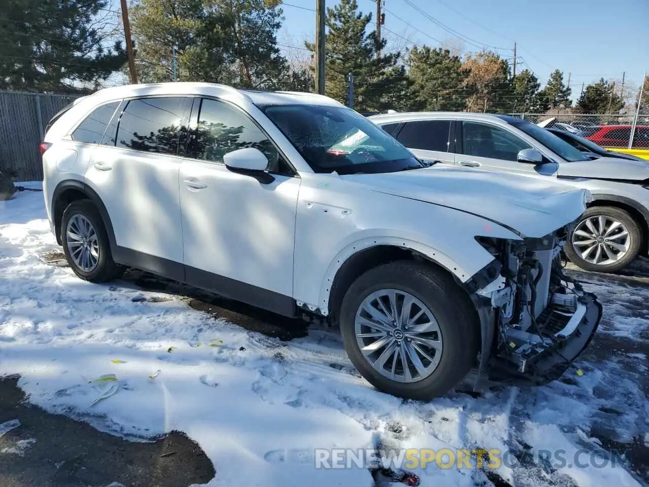 4 Photograph of a damaged car JM3KKBHA9R1159853 MAZDA CX-90 PREF 2024