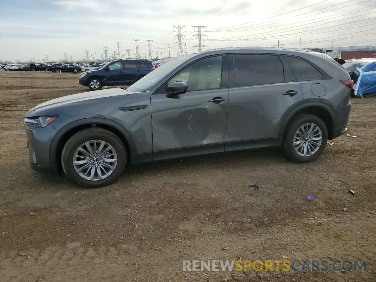 1 Photograph of a damaged car JM3KKBHD1R1114139 MAZDA CX-90 PREF 2024