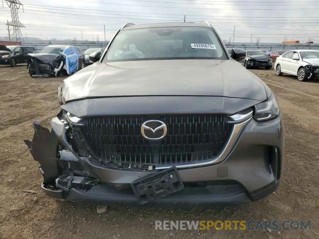 5 Photograph of a damaged car JM3KKBHD1R1114139 MAZDA CX-90 PREF 2024