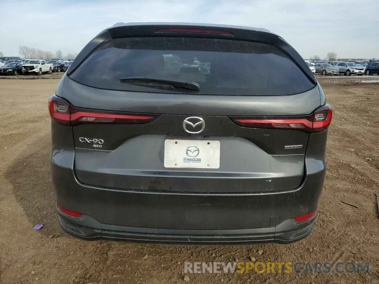 6 Photograph of a damaged car JM3KKBHD1R1114139 MAZDA CX-90 PREF 2024