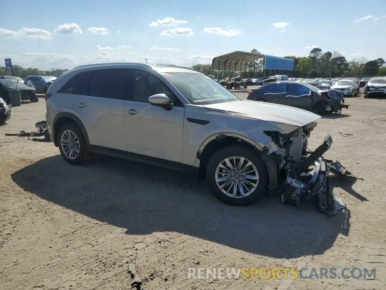 4 Photograph of a damaged car JM3KKBHD3R1168249 MAZDA CX-90 PREF 2024