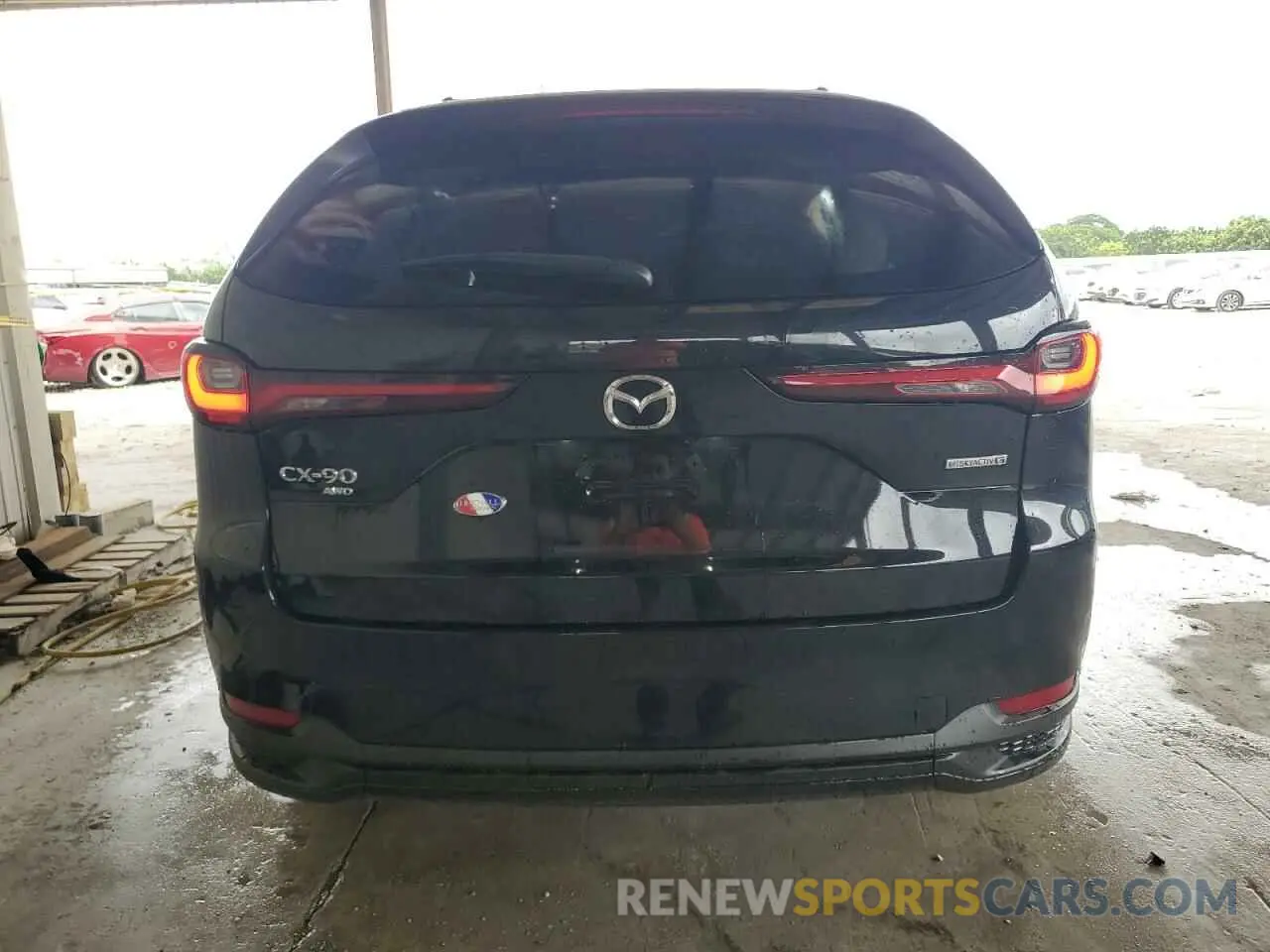 6 Photograph of a damaged car JM3KKBHDXR1186344 MAZDA CX-90 PREF 2024