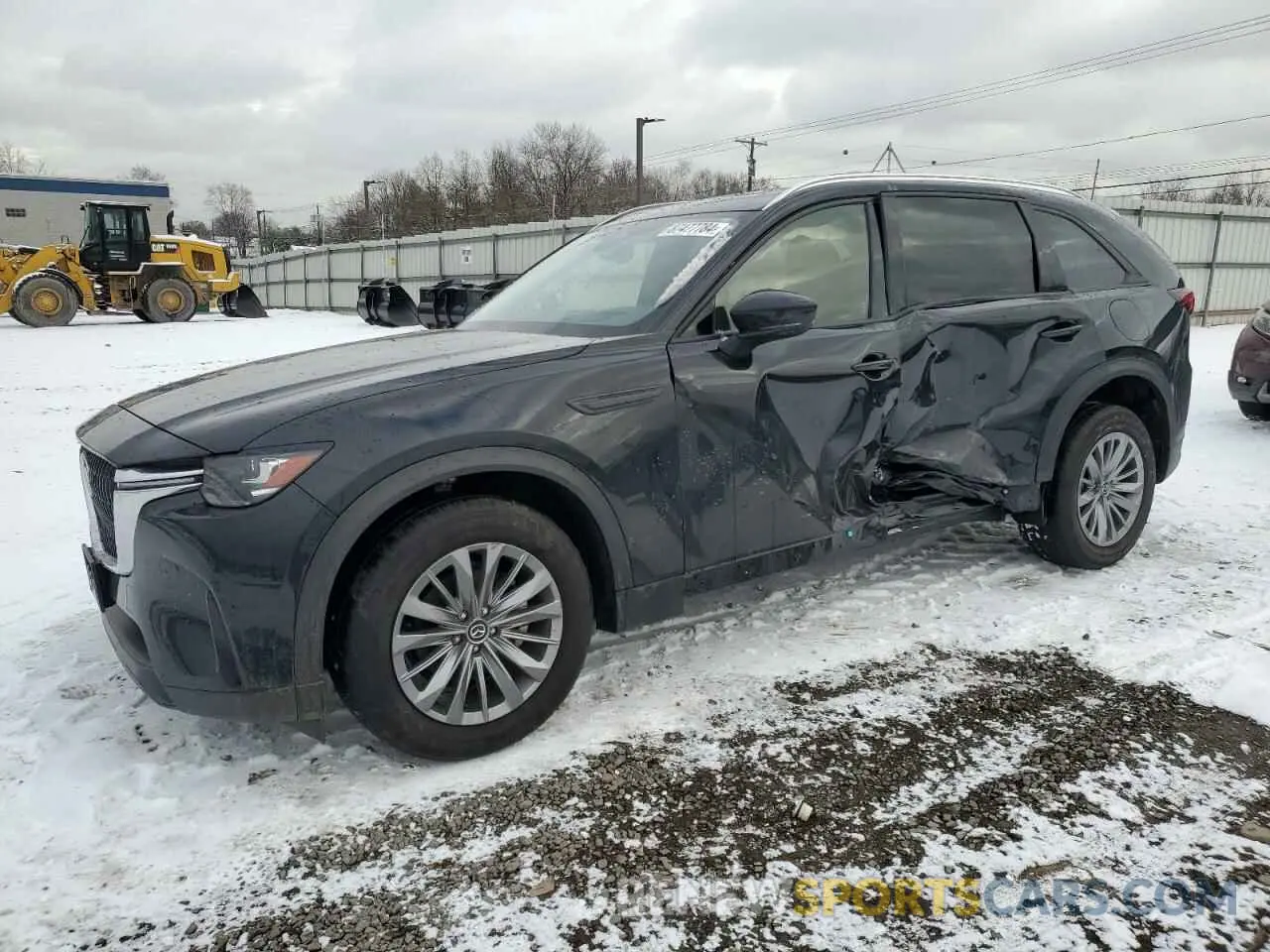 1 Photograph of a damaged car JM3KKCHD1R1139175 MAZDA CX-90 PREF 2024