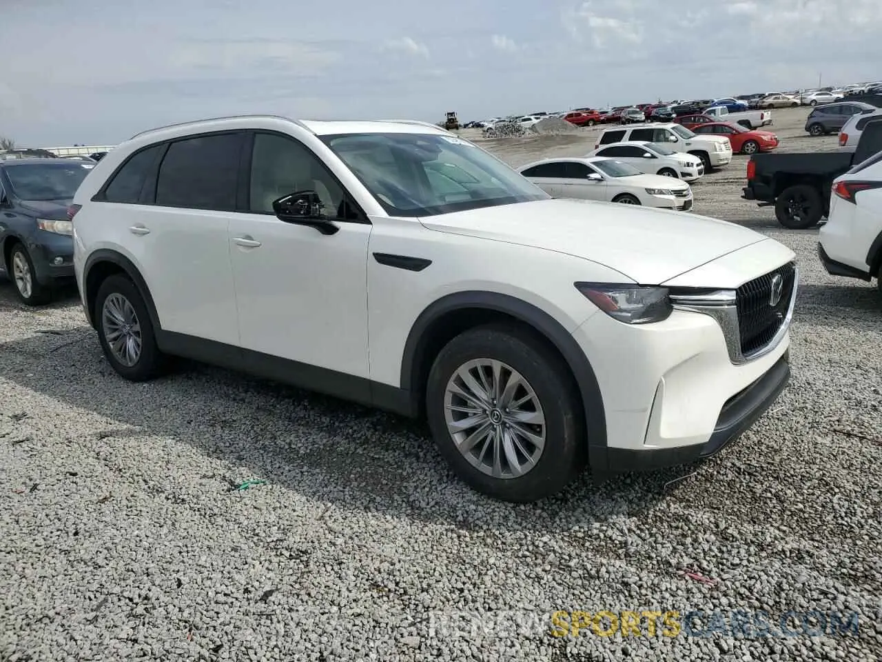 4 Photograph of a damaged car JM3KKCHD2R1138536 MAZDA CX-90 PREF 2024