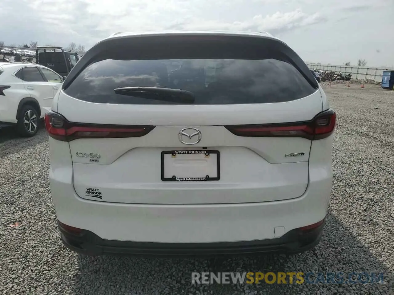 6 Photograph of a damaged car JM3KKCHD2R1138536 MAZDA CX-90 PREF 2024