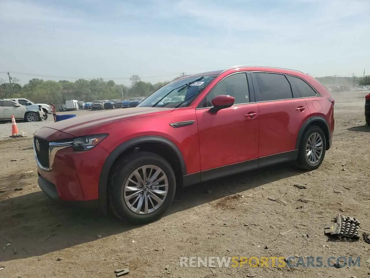 1 Photograph of a damaged car JM3KKCHD2R1148192 MAZDA CX-90 PREF 2024