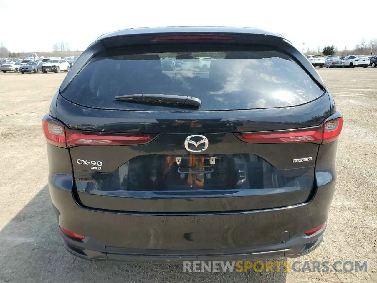 6 Photograph of a damaged car JM3KKCHD3R1104928 MAZDA CX-90 PREF 2024