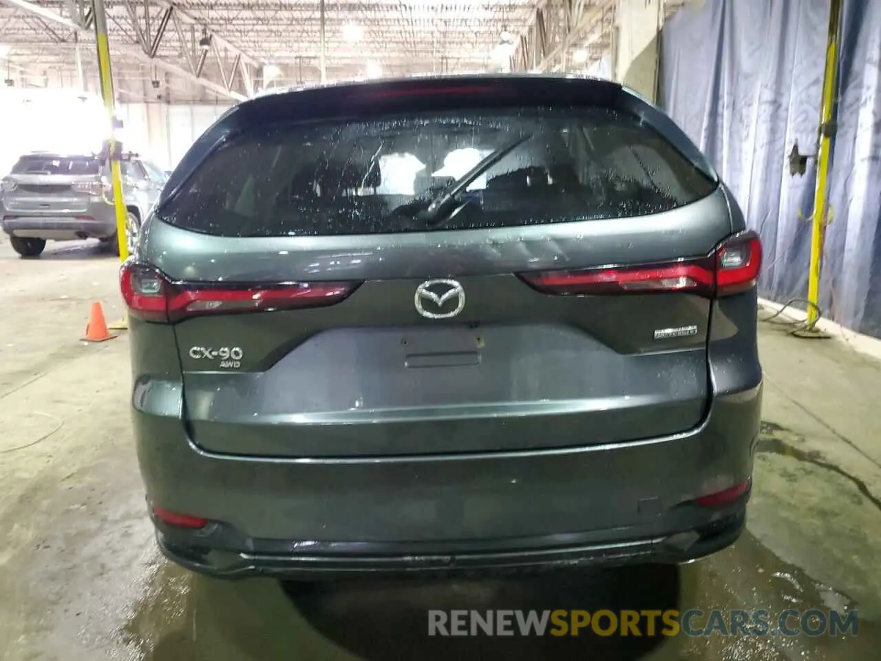 6 Photograph of a damaged car JM3KKCHD5R1150177 MAZDA CX-90 PREF 2024