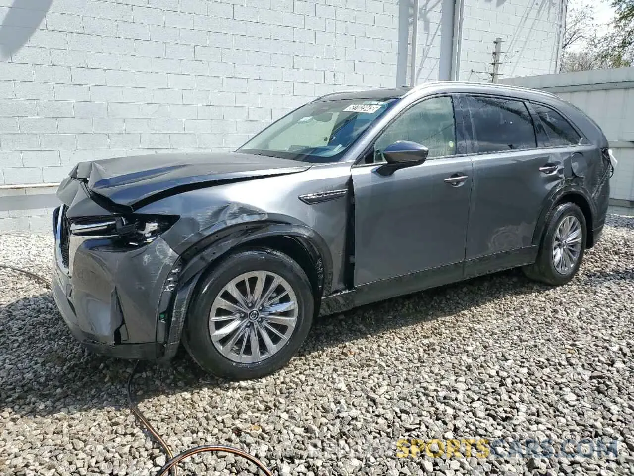 1 Photograph of a damaged car JM3KKCHD5R1153256 MAZDA CX-90 PREF 2024