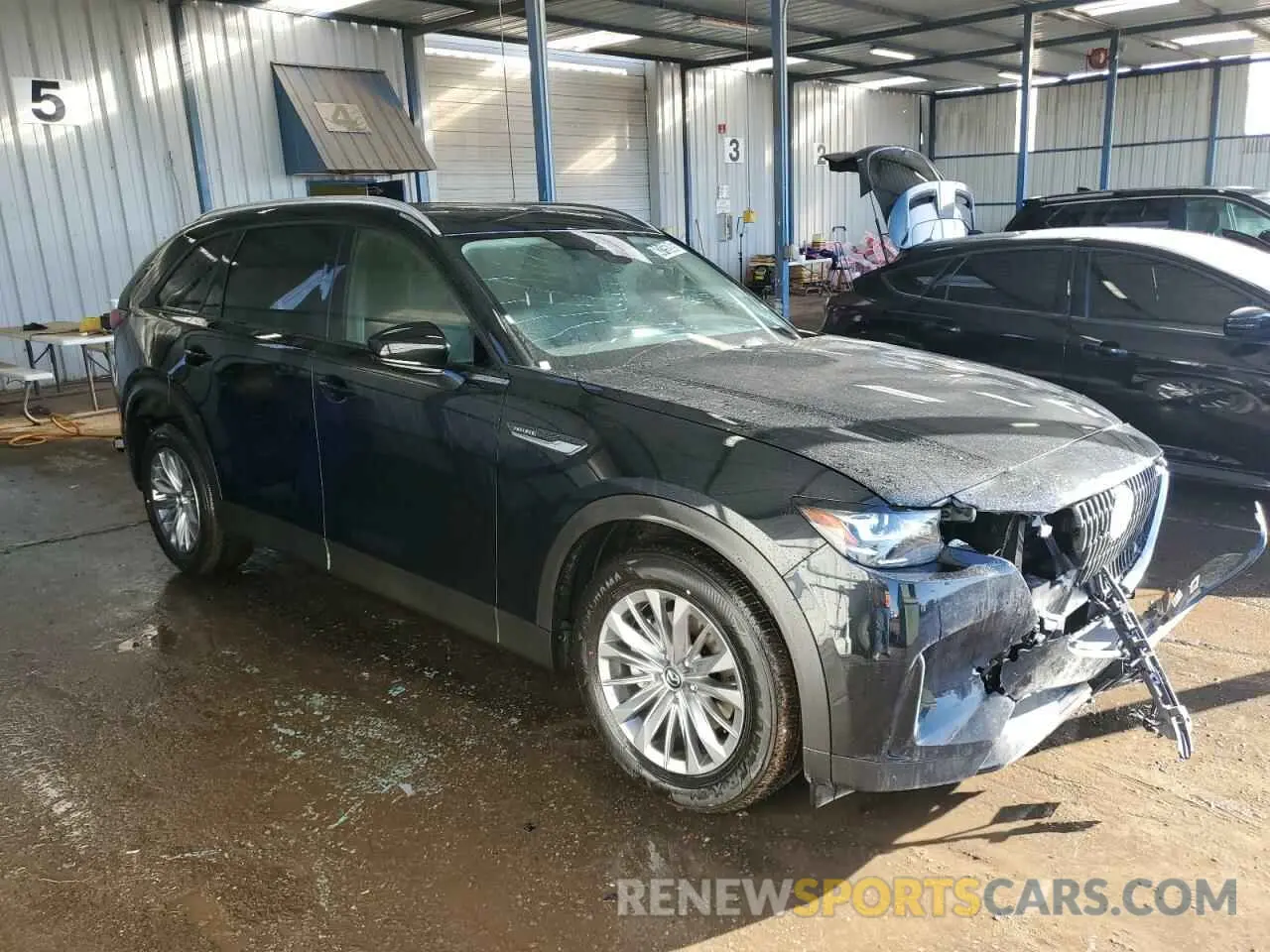 4 Photograph of a damaged car JM3KKBHD4S1214726 MAZDA CX-90 PREF 2025