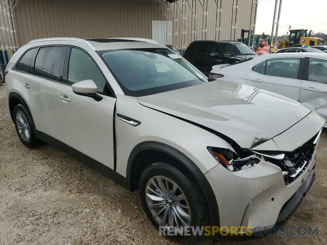 4 Photograph of a damaged car JM3KKBHD5S1214847 MAZDA CX-90 PREF 2025