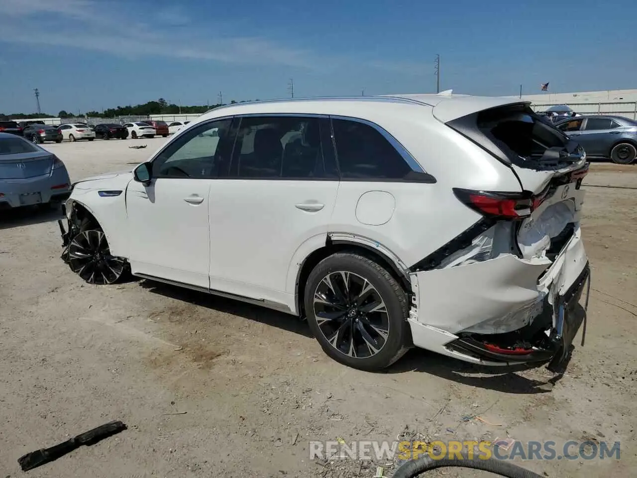 2 Photograph of a damaged car JM3KKDHC2R1182825 MAZDA CX-90 PREM 2024