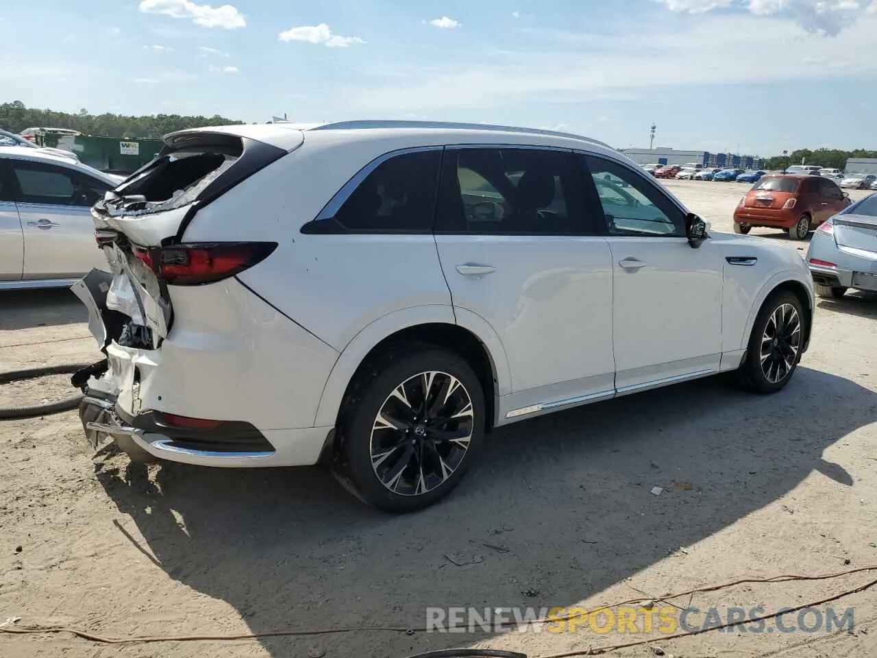 3 Photograph of a damaged car JM3KKDHC2R1182825 MAZDA CX-90 PREM 2024