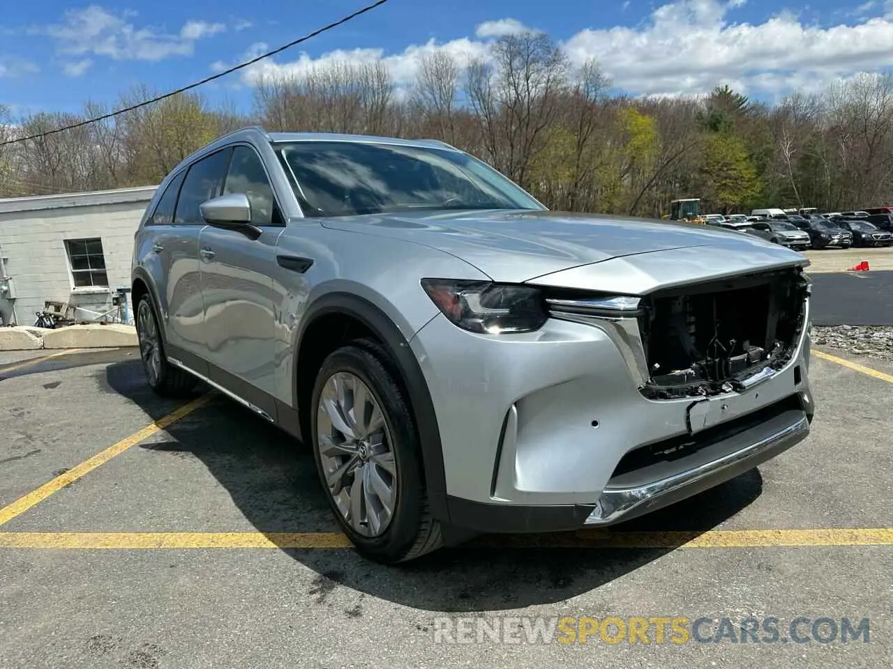 4 Photograph of a damaged car JM3KKDHD0R1162534 MAZDA CX-90 PREM 2024