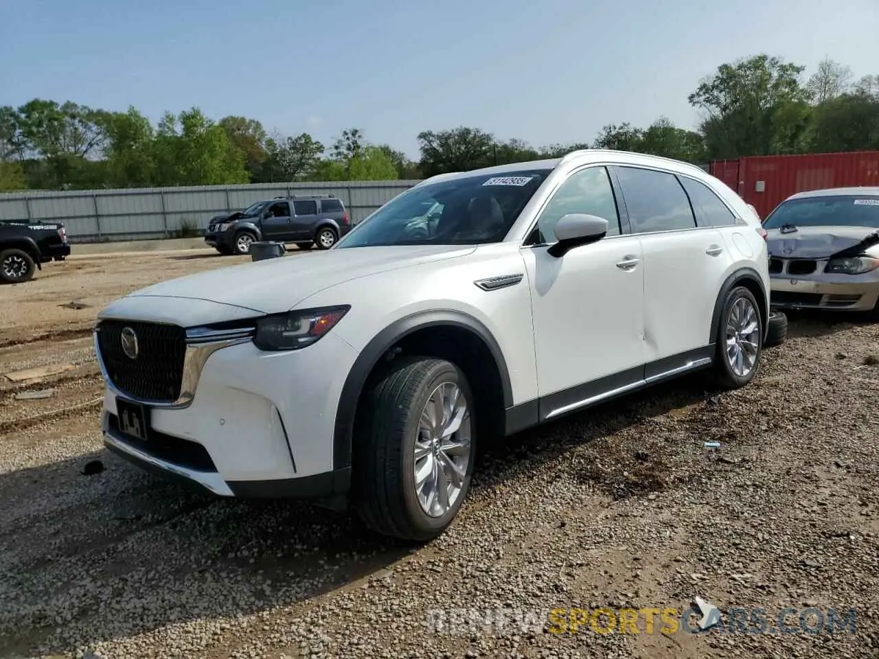 1 Photograph of a damaged car JM3KKDHD0R1166664 MAZDA CX-90 PREM 2024