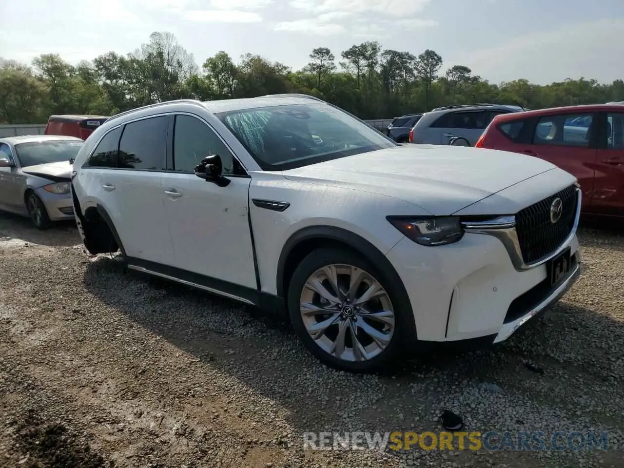 4 Photograph of a damaged car JM3KKDHD0R1166664 MAZDA CX-90 PREM 2024