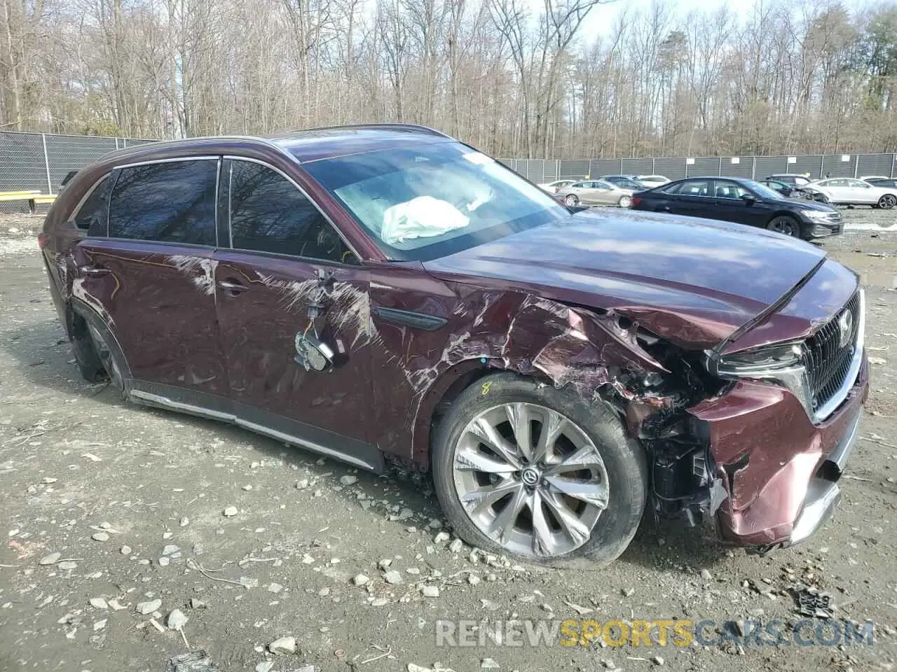 4 Photograph of a damaged car JM3KKDHD0R1188261 MAZDA CX-90 PREM 2024
