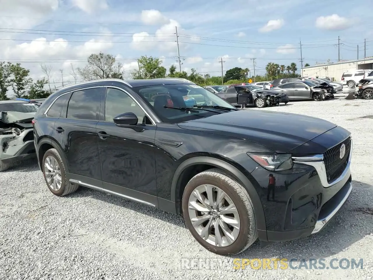 4 Photograph of a damaged car JM3KKDHD1R1134385 MAZDA CX-90 PREM 2024